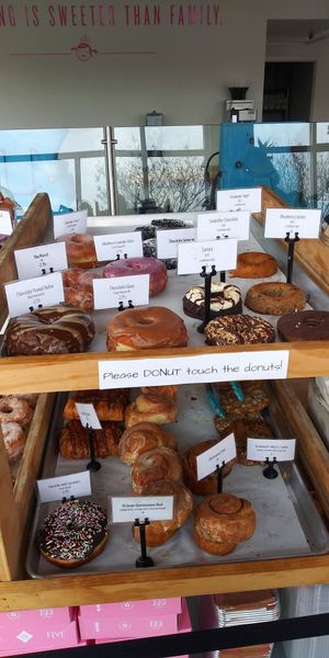 Many options at Five Daughters Bakery - Eastland Ave in Nashville