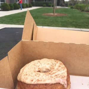 Vegan Maple Glaze Doughnut  at Five Daughters Bakery - Eastland Ave in Nashville