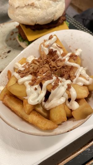 Trüffel Pommes  at Peter Pane in Flensburg