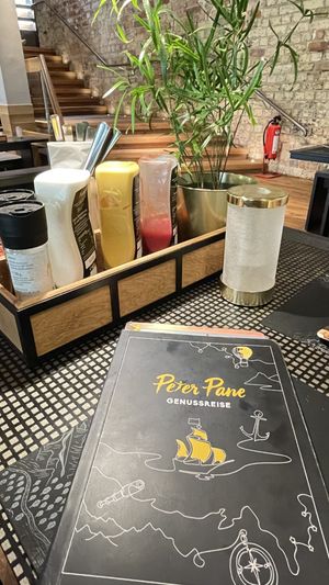 Speisenkarte  at Peter Pane in Flensburg