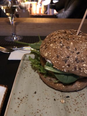 Trüffelfee Burger at Peter Pane in Flensburg
