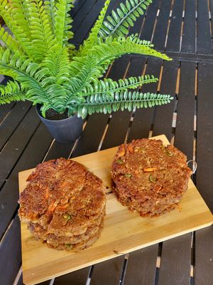 Vegan Patties at Seed Dreams in El Nido