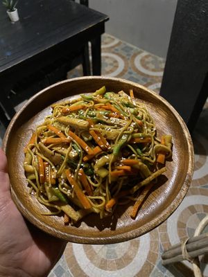 Indian fried ramen   at Seed Dreams in El Nido