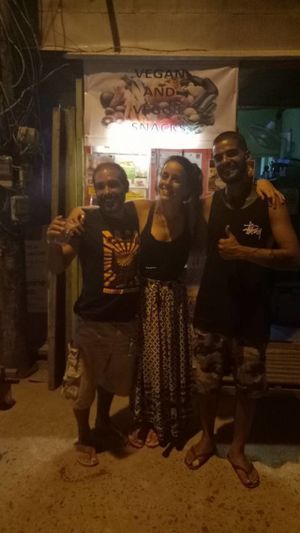 vegan from spain at Seed Dreams in El Nido