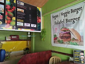 Renovation is real el nido veggie burger and vegan at Seed Dreams in El Nido