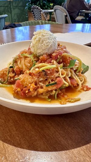 Mushroom Bolognese 😋  at Flower Child in Dallas