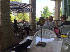 patio at Flower Child in Dallas