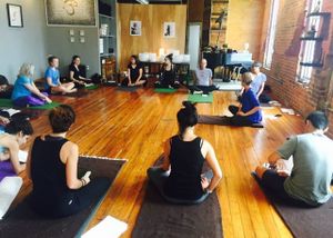 workshop  at Global Breath Studio in Durham