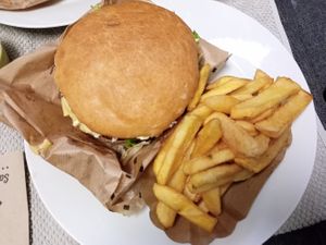 Burger at Swing Kitchen - Josefstadt in Vienna