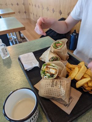 Wraps at Swing Kitchen - Josefstadt in Vienna