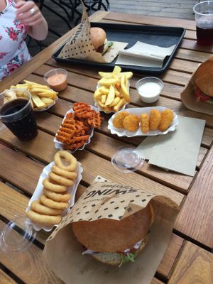 A feast! at Swing Kitchen - Josefstadt in Vienna