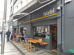 Front at Umi Falafel in Cork