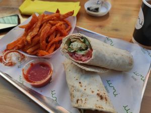 Lunch at Umi Falafel in Cork