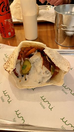   at Umi Falafel in Cork