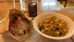   at Umi Falafel in Cork