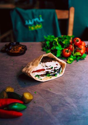 Palestinian Falafel  at Umi Falafel in Cork