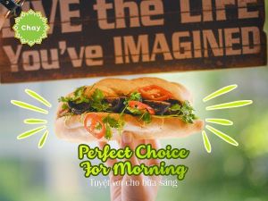 Chay Shiitake Mushroom Baguette (V optional)

Secret recipe homemade pate, homemade mayonnaise, grilled eggplant, shiitake mushroom, straw mushroom in olive oil, pickled carrot and radish, fresh herb and cut chilly on French baguette. The world's best street sandwich with a Chay twist! at House Of Chay in Ho Chi Minh City