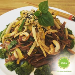 [CB04] Combo Cashew Nut Brown Rice Noodles + Wakame Miso Soup (V, GF)
Regular price 143.000₫  Sale price 139.000₫

Brown rice noodles, variety of seasonal vegetables, cashew nut, special homemade sauce. Comforting yet sinless, wholesome vegetable noodle dish.

Wakame seaweed, non-GMO tofu, miso, shiitake mushroom, radish, jicama, Asian melon in vegetable broth. Taste good and helps increase metabolism, burn fat, improve digestion. at House Of Chay in Ho Chi Minh City