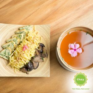 [ND01] Healthy Miso Ramen Soup (V optional)
Regular price 119.000₫

Japanese omelette, shiitake mushroom, ramen noodle, yellow miso paste, spring onion, vegetable broth. The best vegetarian Ramen soup in town!
Choice of: Vegetarian (with omelette) or Vegan (without omelette). at House Of Chay in Ho Chi Minh City