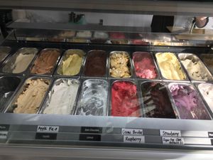 Flavours  at Gelato 101 Vegan Artisan in Northbridge