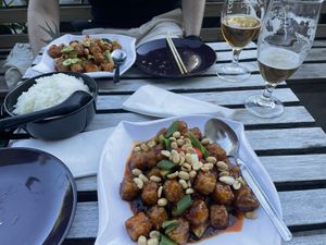 Gongbao tofu  at Chong Qing in Stockholm