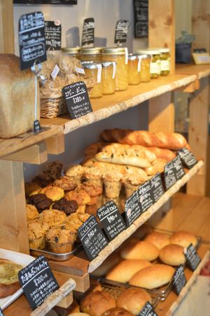 Baked goods at Huluta in Sapporo