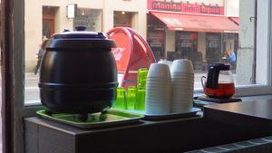 Green tea at 58 Dim Sum in Stockholm