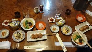 Amazing vegan dinner at Koshinzuka in Nagano