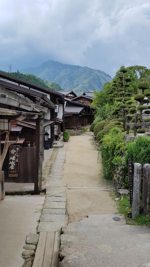 Tsumago at Koshinzuka in Nagano