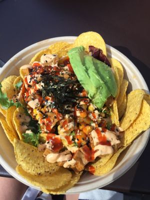 ate here twice but didnt quite like the sauces, probably wouldnt go back at Hawaii Poke in Stockholm