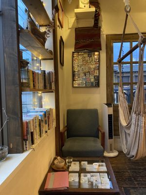   at Cafe Stay Happy in Tokyo