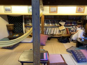   at Cafe Stay Happy in Tokyo