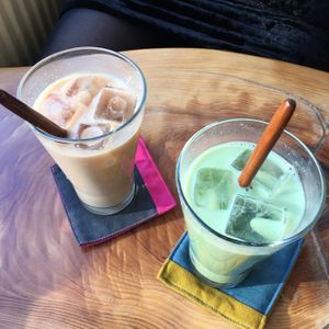 Drinks  at Cafe Stay Happy in Tokyo