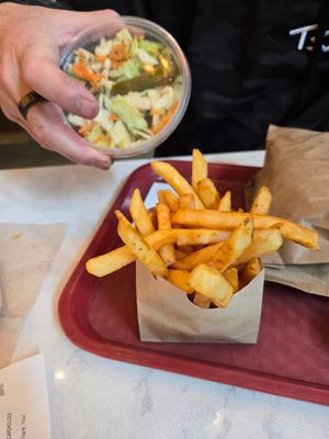 Spiced fries at Goldie - Sansom St in Philadelphia