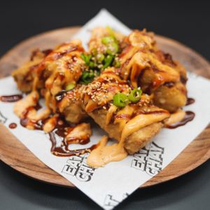 Korean Fried Tofu at Eat Chay in London