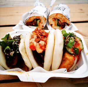 Bao Buns, and Bahn Mi at Eat Chay in London