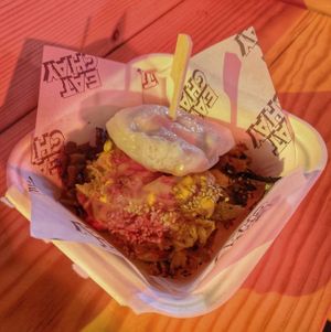 Korean bao bun at Eat Chay in London