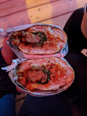 Chilli and lemongrass banh mi at Eat Chay in London