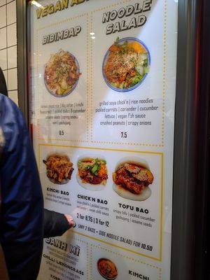 Eat Chay menu at Eat Chay in London