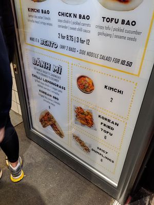 Eat Chay menu at Eat Chay in London