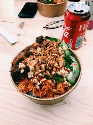 The noodle salad at Eat Chay in London