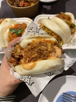 Bao bun at Eat Chay in London