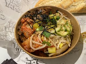 Bimbimbap at Eat Chay in London