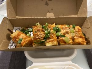 Korean fried tofu at Eat Chay in London