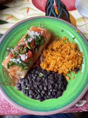 Vegan Burrito  at Tamaliza in Sedona