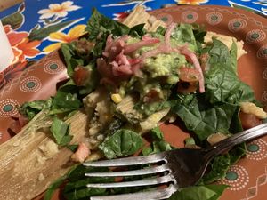 Supremo Vegan Tamale 🫔   at Tamaliza in Sedona