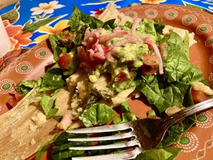 Supremo Vegan Tamale 🫔   at Tamaliza in Sedona