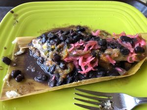 Tamale at Tamaliza in Sedona