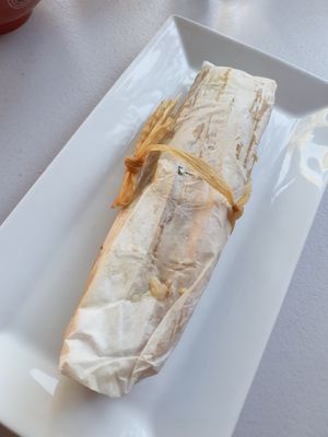 Vegan Tamale at Tamaliza in Sedona