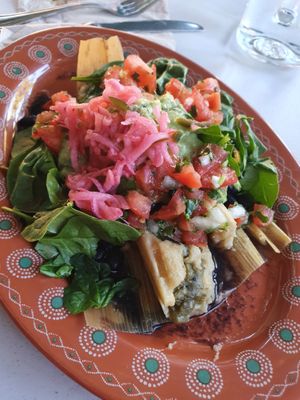 Vegan Tamale Supreme  at Tamaliza in Sedona